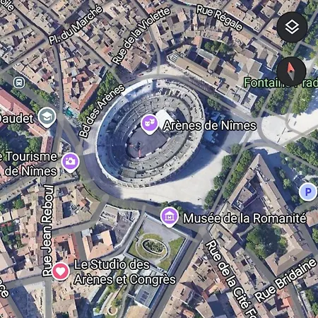 Arenes Congres Ecofriendly Centre Διαμέρισμα Νιμ